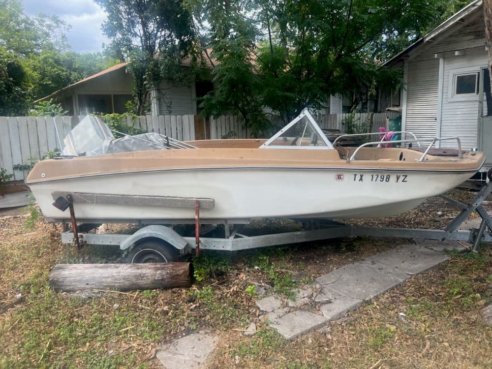 Recent boat removal project — Texas