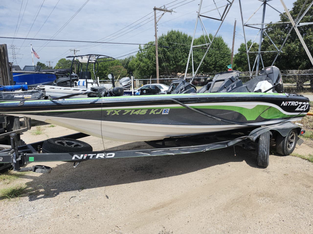 Recent boat removal project — Texas