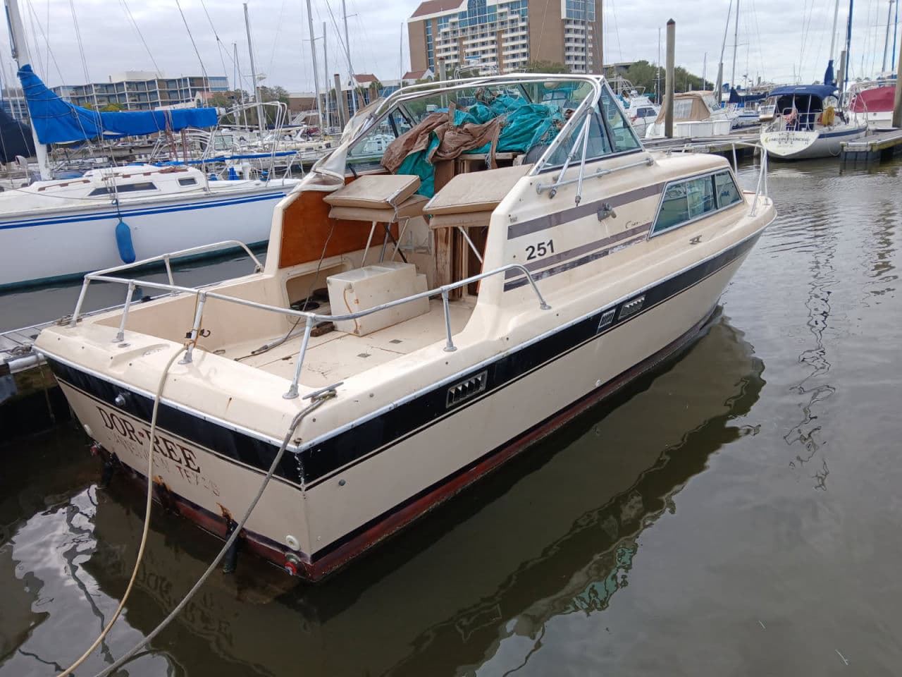 Recent boat removal project — Texas