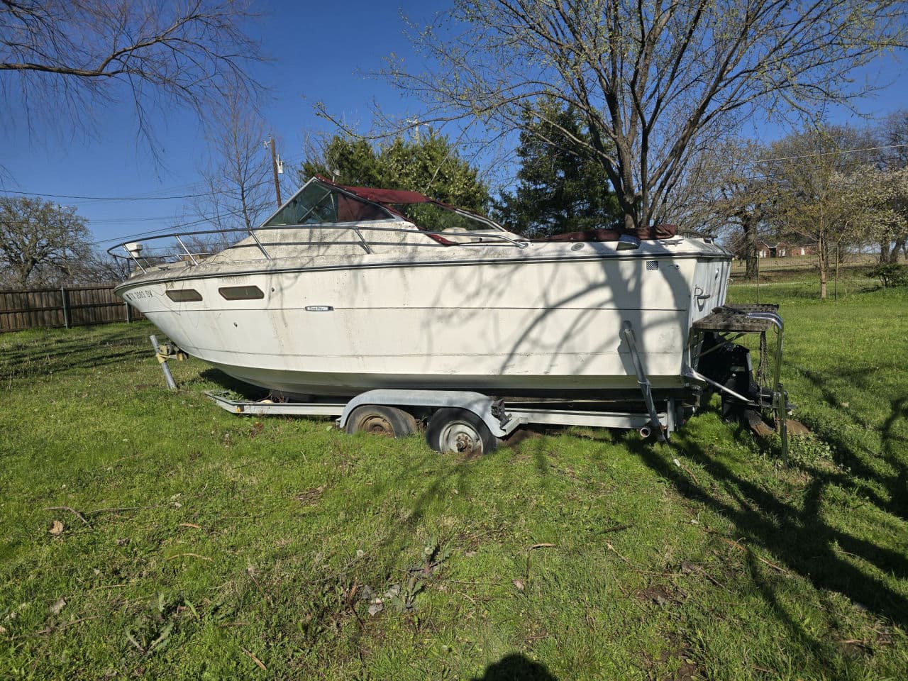 Recent boat removal project — Texas