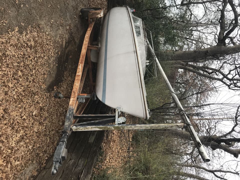 Recent boat removal project — Texas