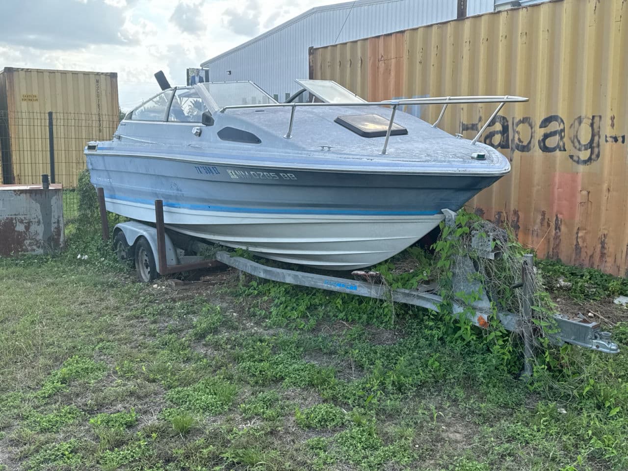 Recent boat removal project — Texas