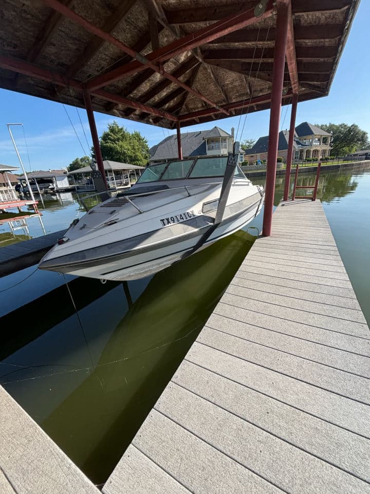 Recent boat removal project — Texas