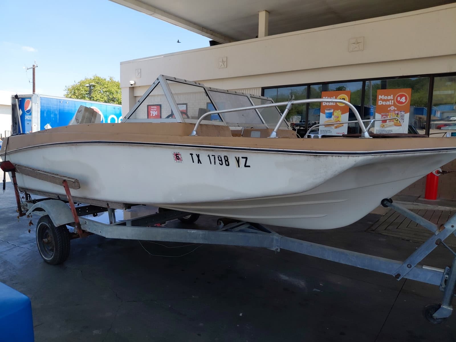 Recent boat removal project — Texas