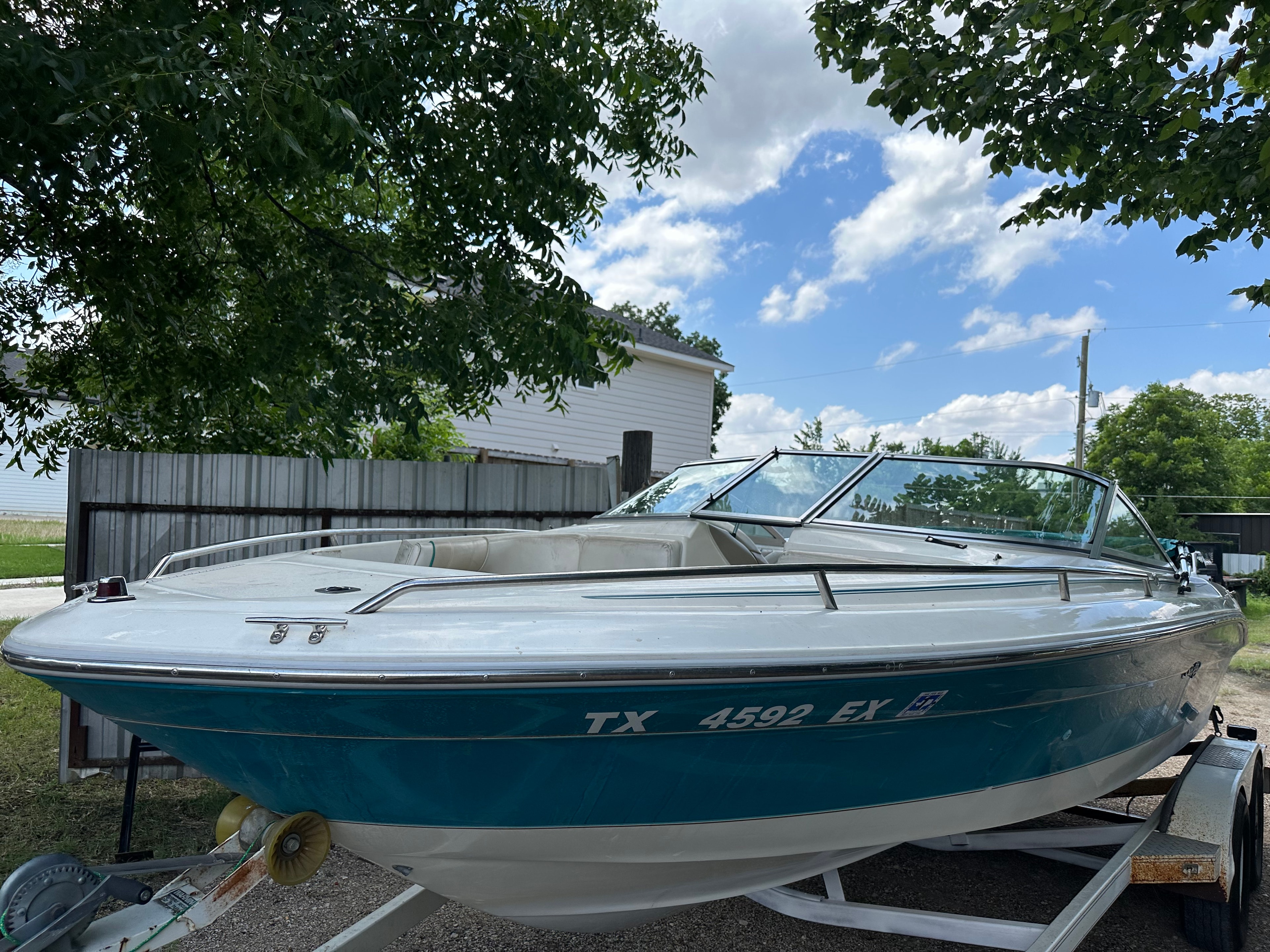 Boat removal in progress — Texas