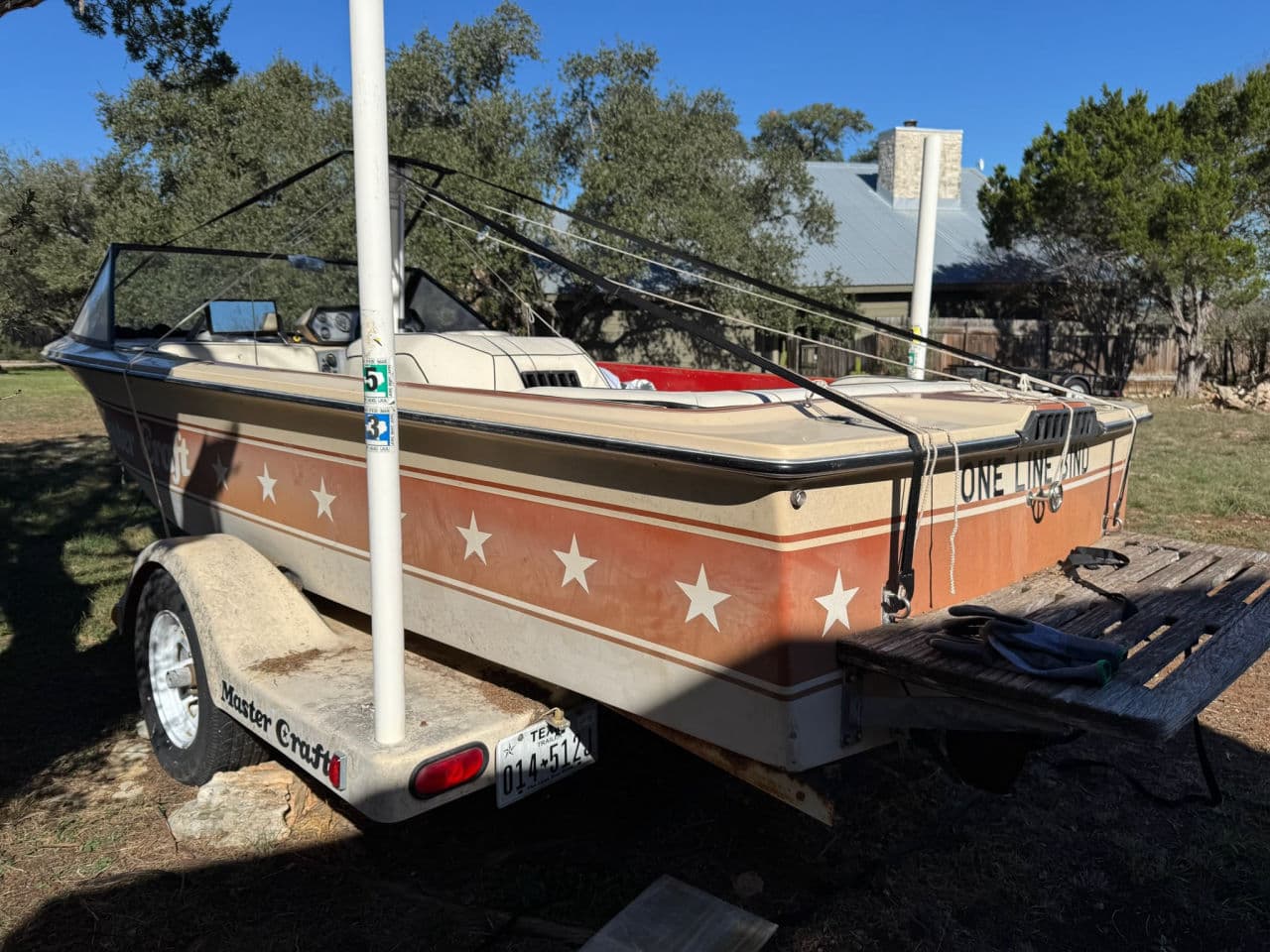 Recent boat removal project — Texas